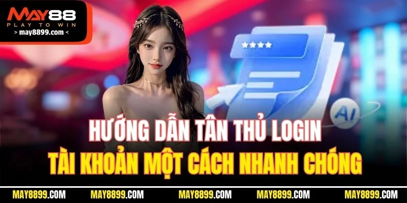 Hướng dẫn tân thủ login tài khoản một cách nhanh chóng